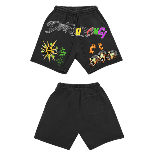 Dirty Currency “Corrupted Cycles TAX FREE” Shorts